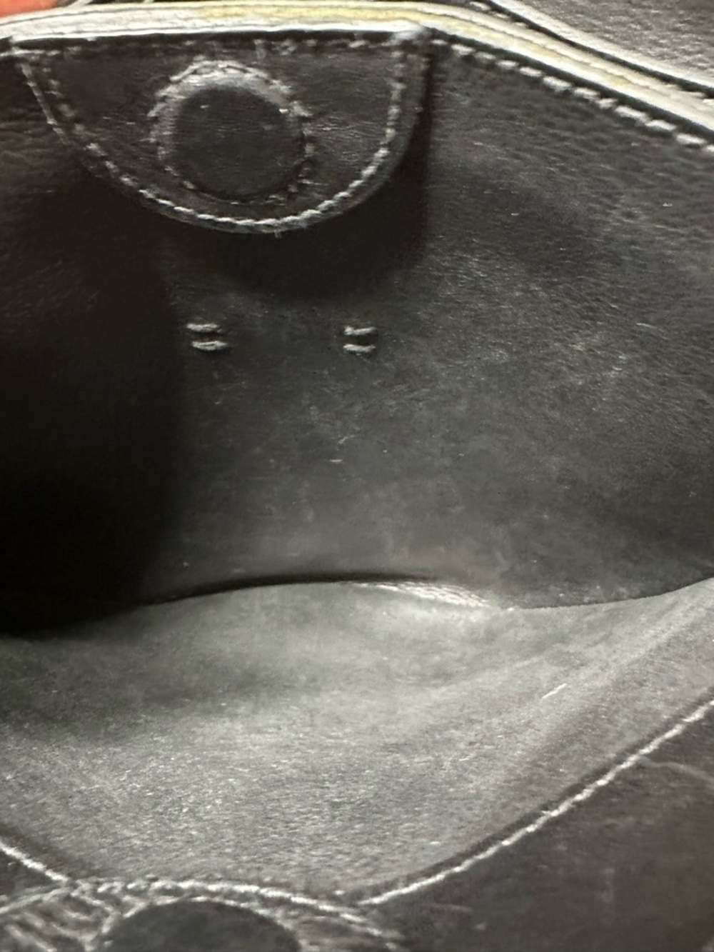 Madewell Black Leather Saddle Crossbody Bag - Picture 10 of 11